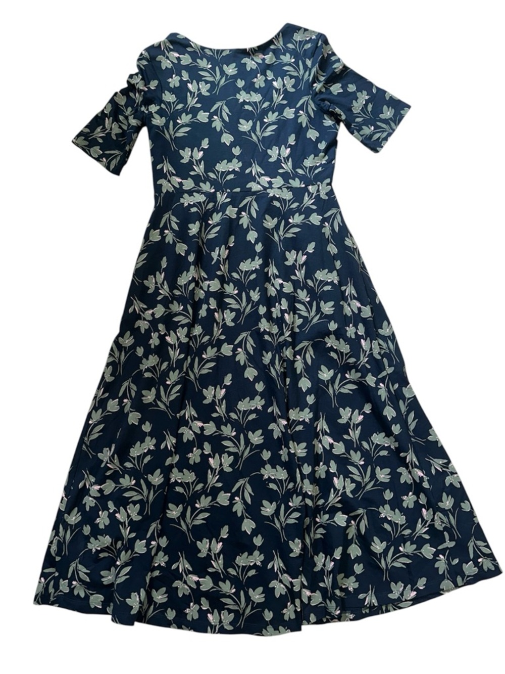 Pact Organic Fit & Flare Signature Scoop Dress - Picture 3 of 6